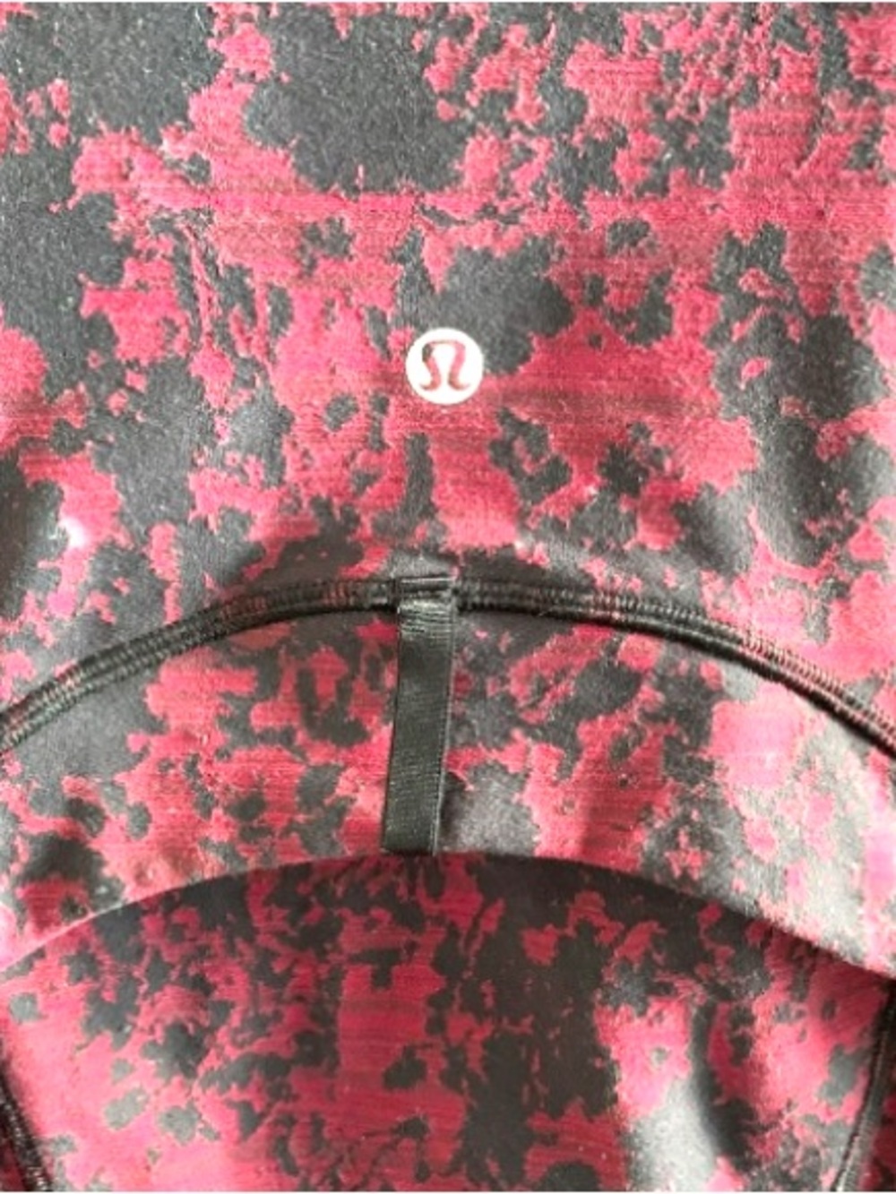 Lululemon Define Jacket Scatter Blossom Jacquard Garnet Black Track Zip Up 6 - Picture 3 of 7